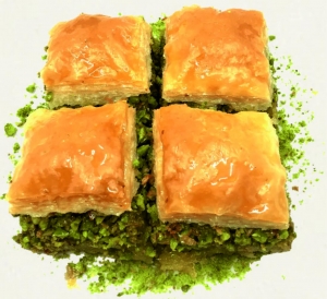 Antep Fıstıklı Kare Baklava 500g - 1kg